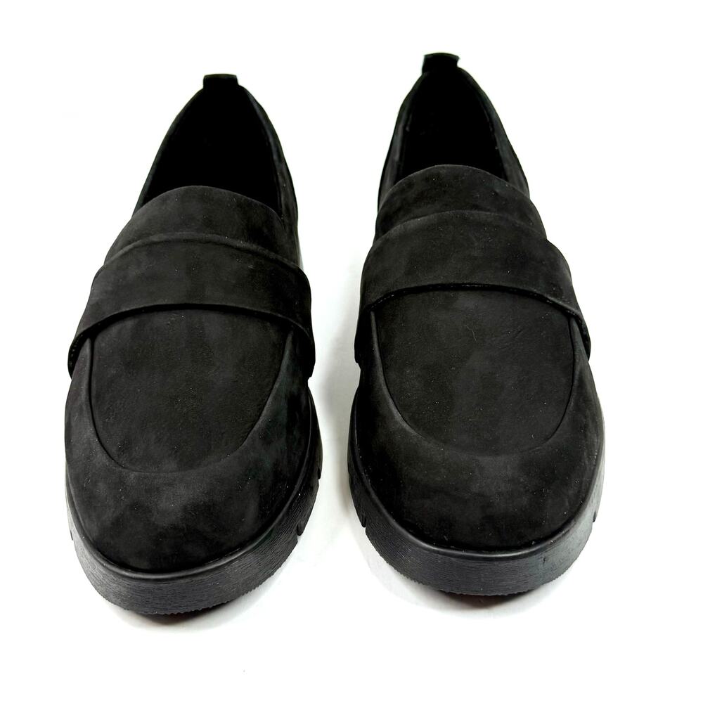 Rockport Women's Ramone Casual Slip-On Almond Toe Shoes Size 6.5W Black NWT